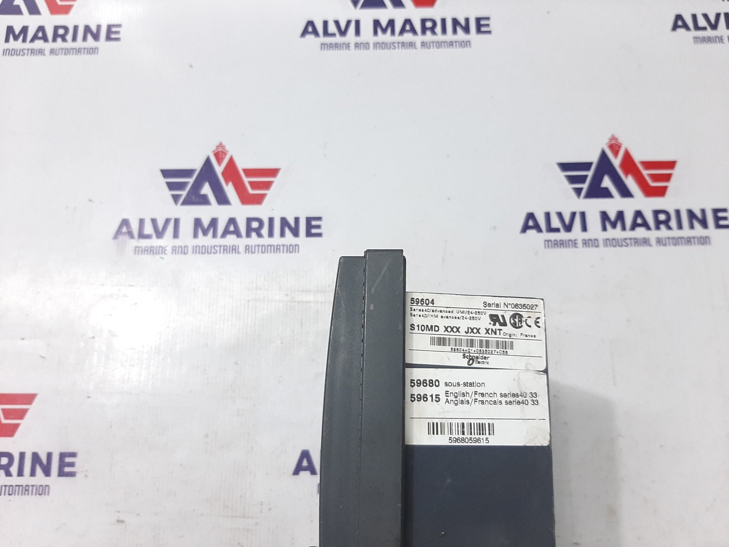 MERLIN GERIN SEPAM SERIES 40 S10MD XXX JXX XNT BASE UNIT 59604 (2)