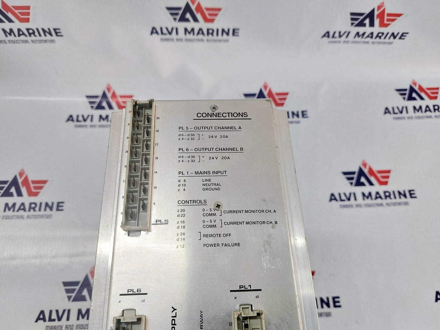 ELEKTRO MEKANISK EDSP 590 DOUBLE OUTPUT POWER SUPPLY 220 VAC 24V-20A (6)