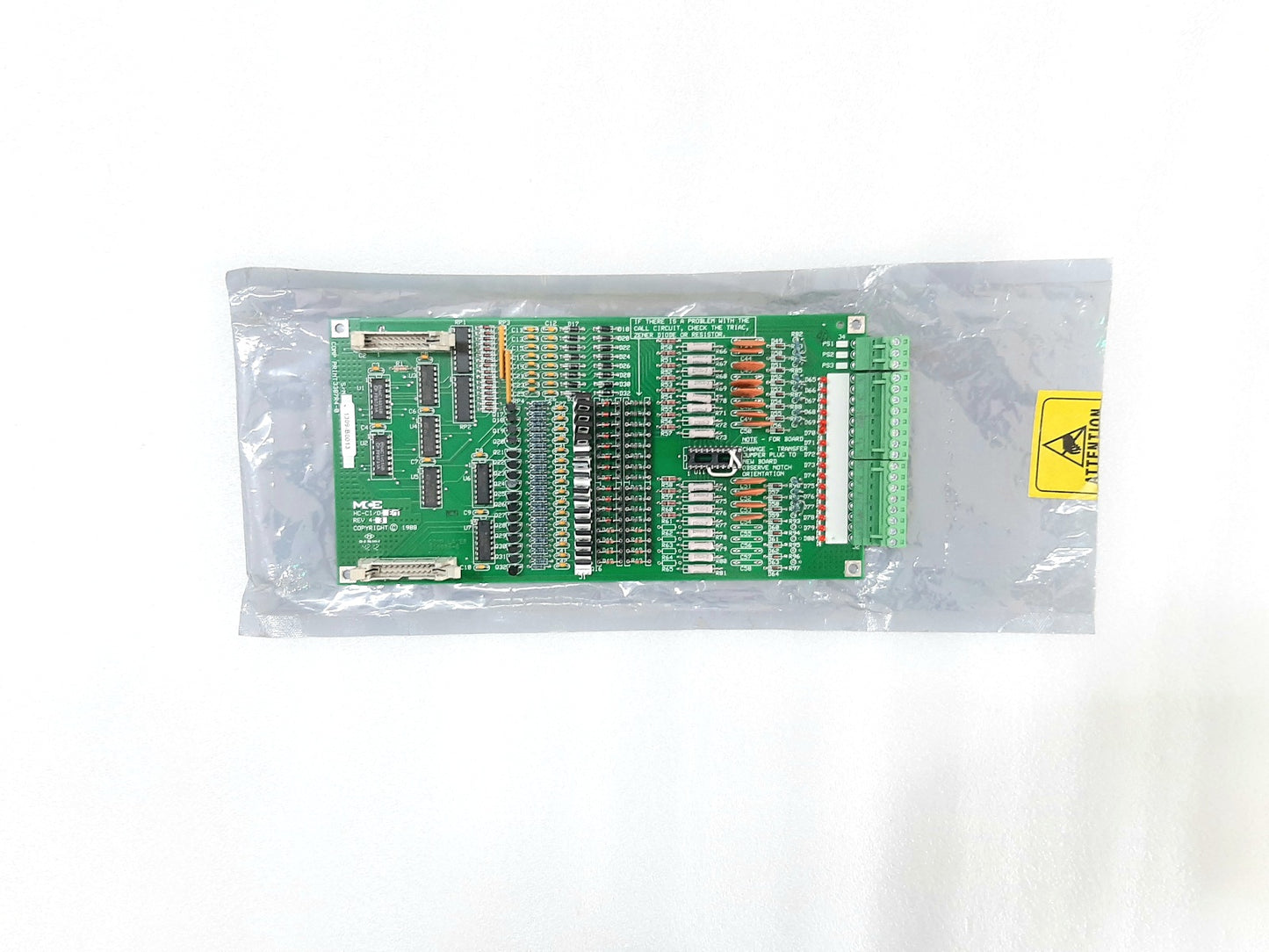 MCE ELEVATOR HC-CI/0-E.T REV 4-3 MOTION CONTROL BOARD