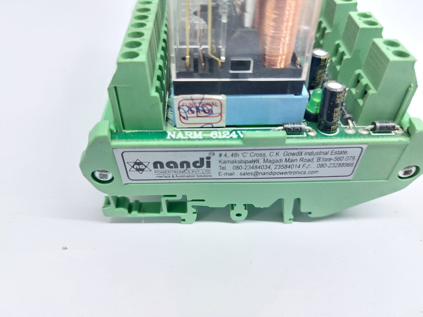 NANDI POWERTRONICS NARM-6124VAC G SOLID STATE RELAY MODULE (7)