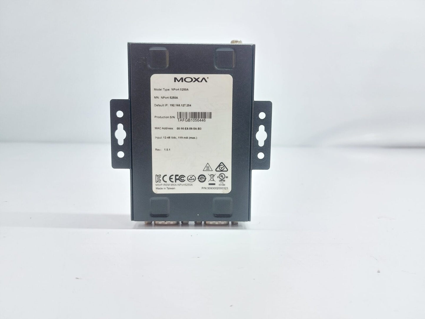 MOXA NPORT 5250A SERIAL DEVICE SERVER 3093002000323 (7)