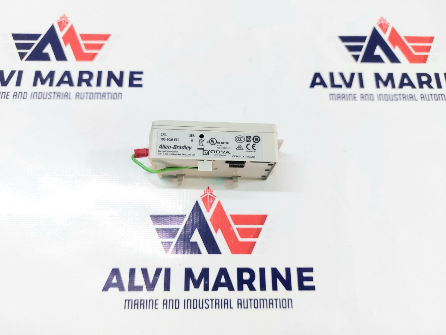 ALLEN-BRADLEY 193-ECM-ETR ETHERNETIP E300 SER. A MODULE (4)