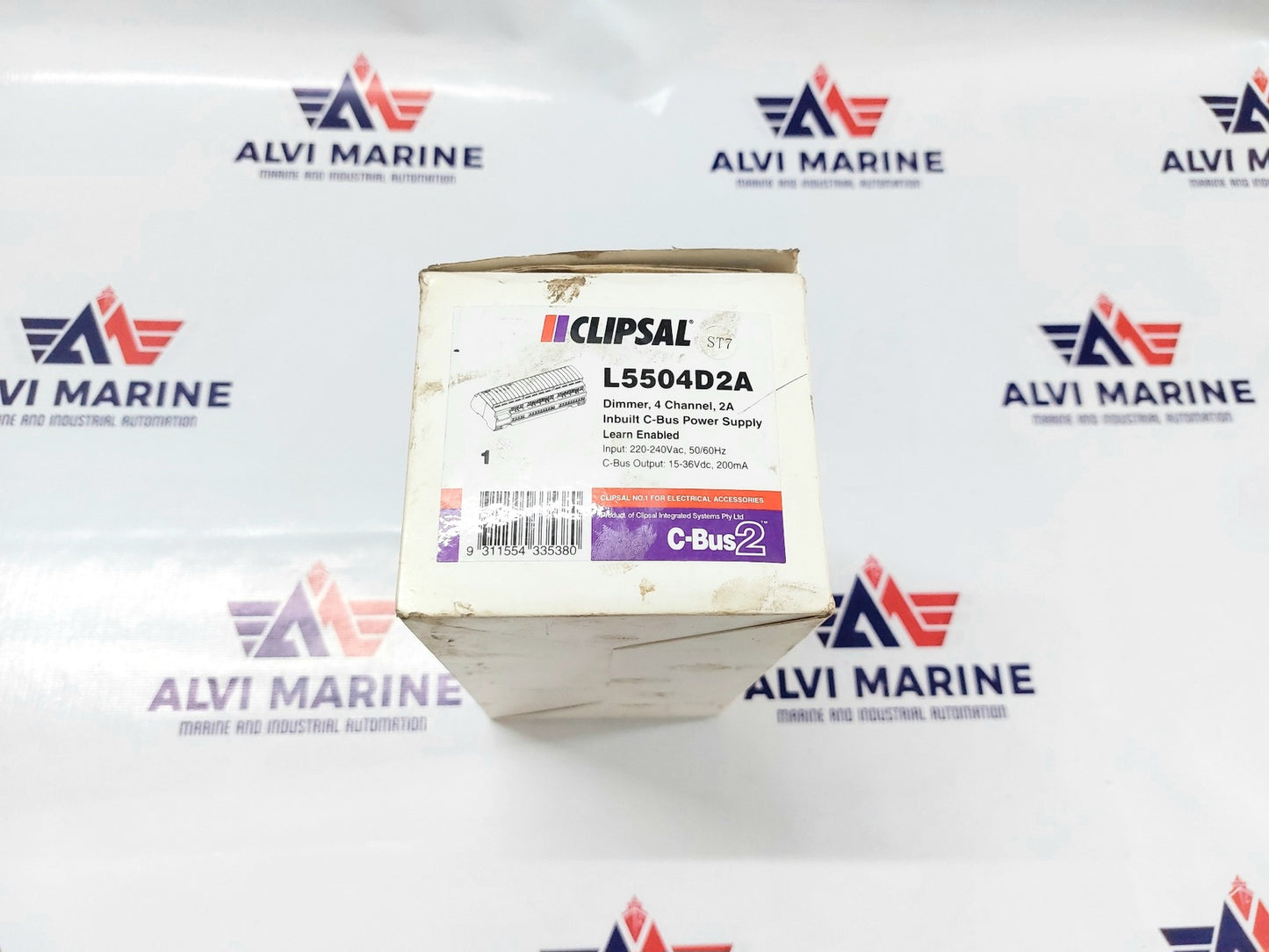 CLIPSAL L5504D2A C-BUS2 4 CHANNEL DIMMER, 2A INBUILT C-BUS POWER SUPPLY