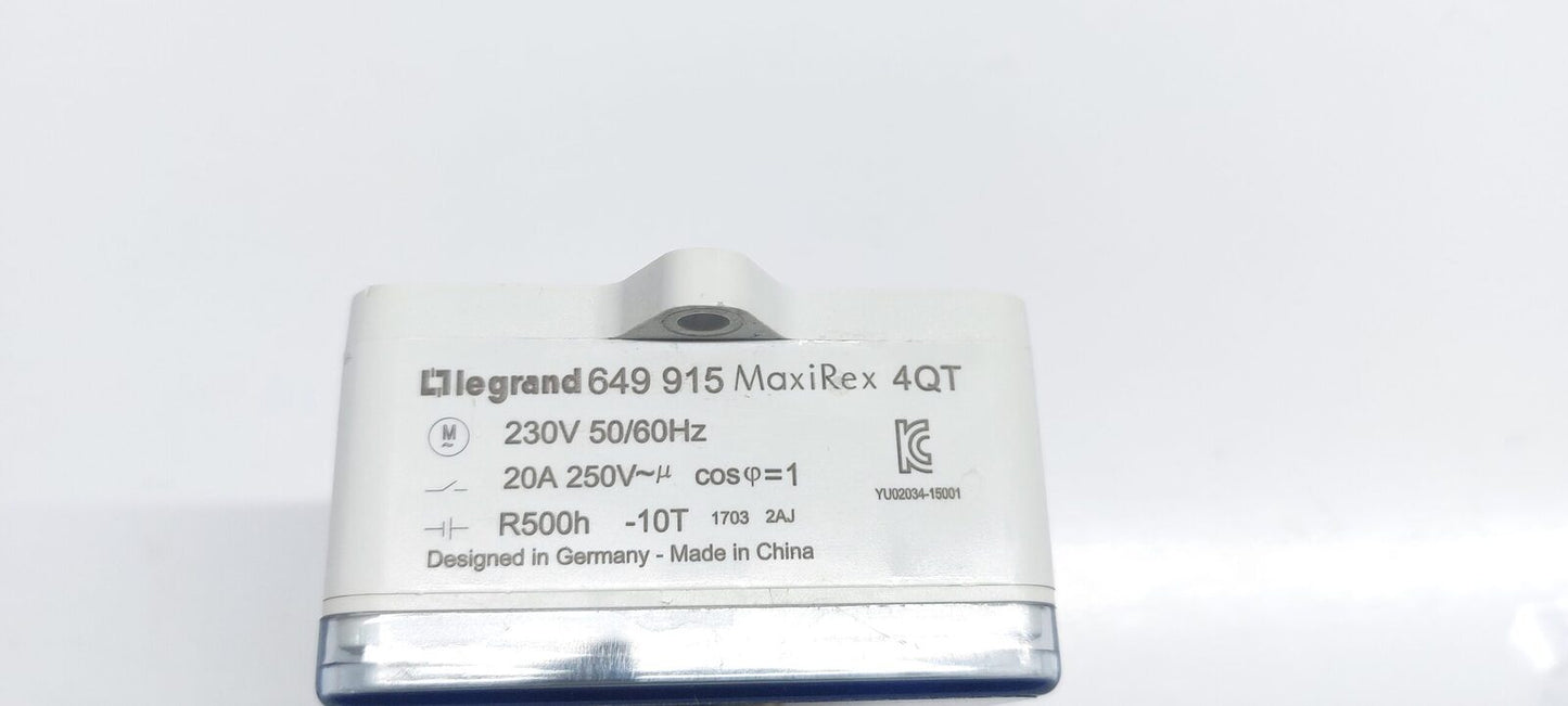 LEGRAND 649 915 MXIREC 4QT SURFACE MOUNTING TIME SWITCH