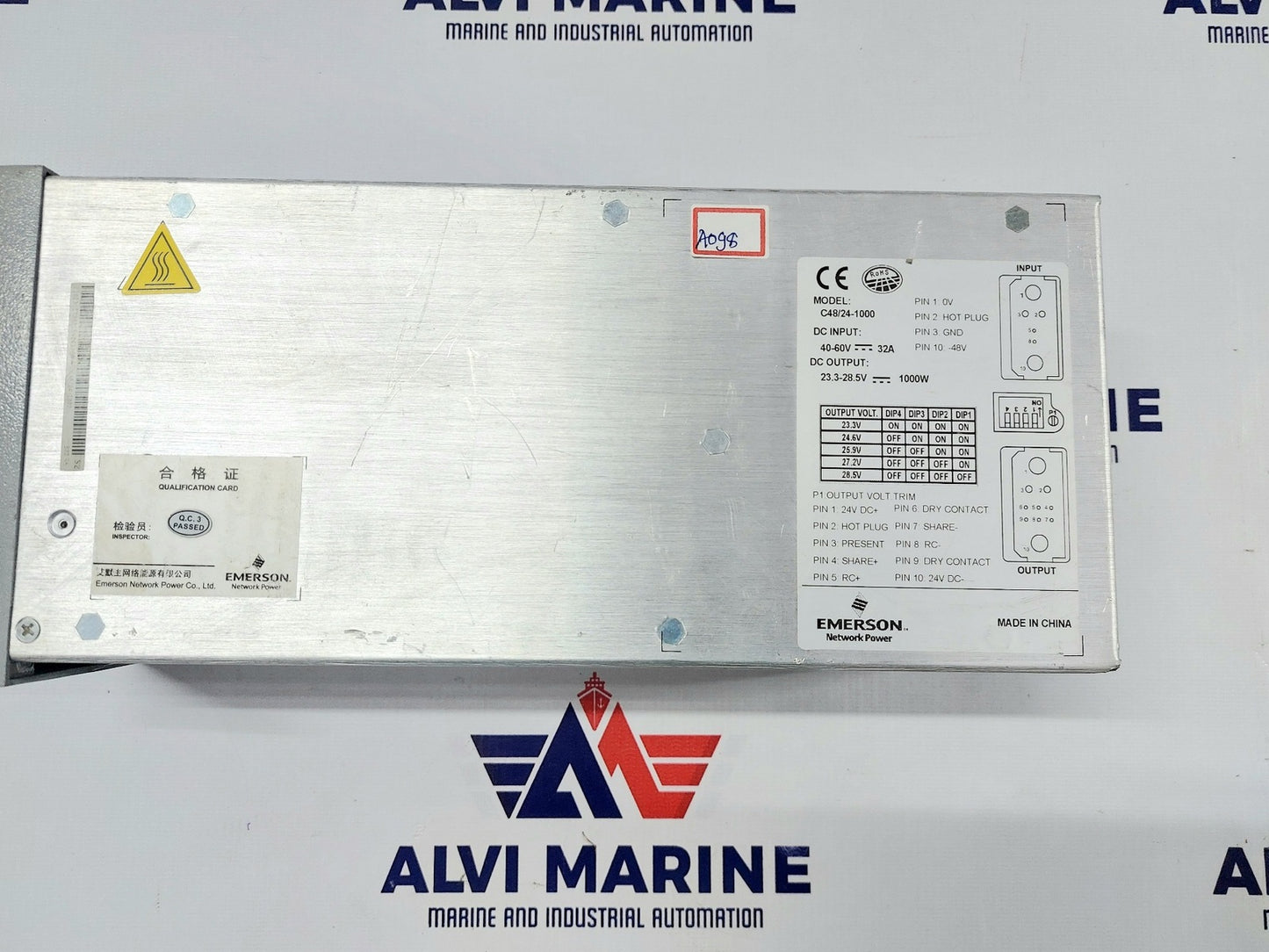 EMERSON NETWORK POWER C4824-1000 POWER RECTIFIER MODULE (3)
