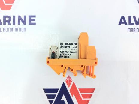 ELESTA WEIDMULLER SFR282 RELAY WITH SOCKET