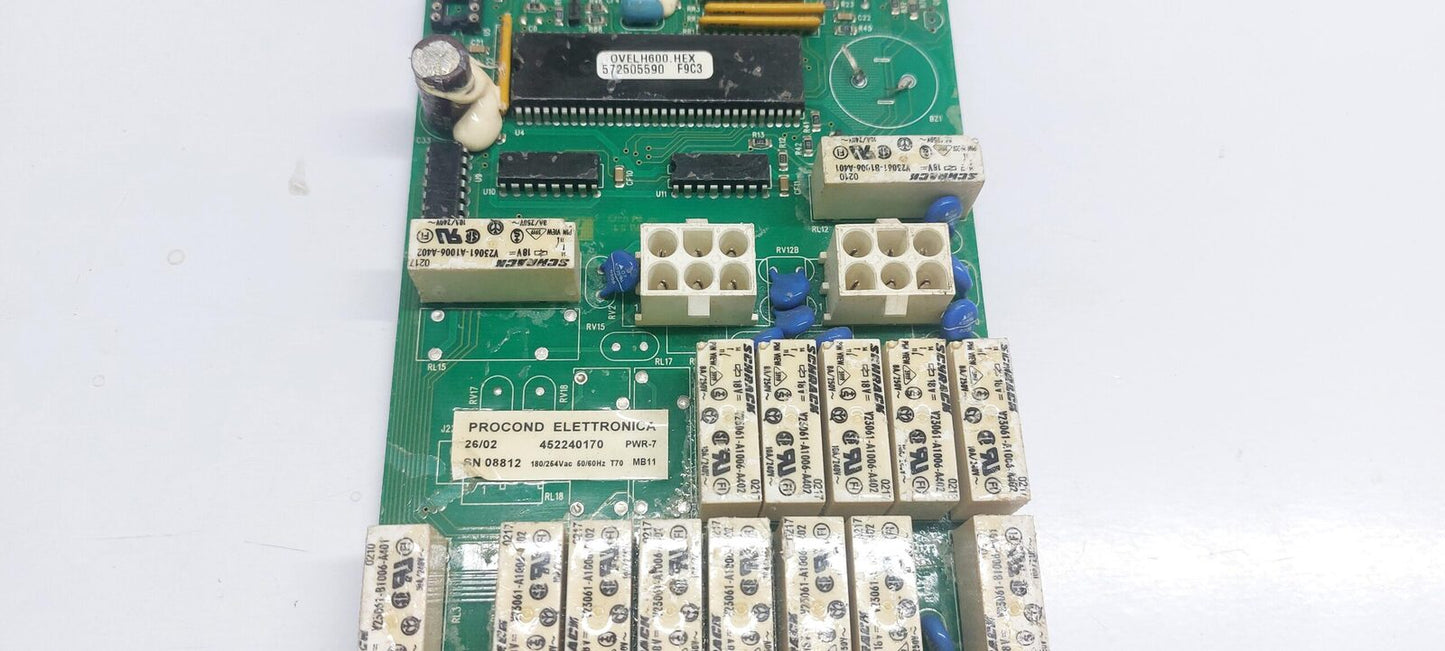 PROCOUND ELETTRONICA 452240170 PWR-7 PCB CARD