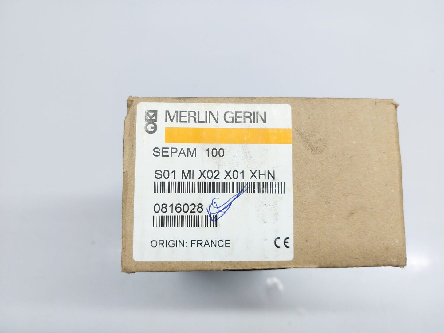 MERLIN GERIN SCHNEIDER ELECTRIC SEPAM 5960159601 PROTECTION RELAY S01 MI X02 X01 XHN