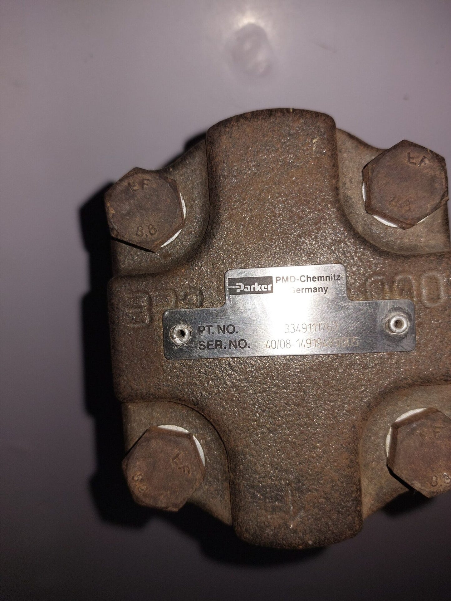 PARKER 3349111763 HYDRAULIC GEAR PUMP