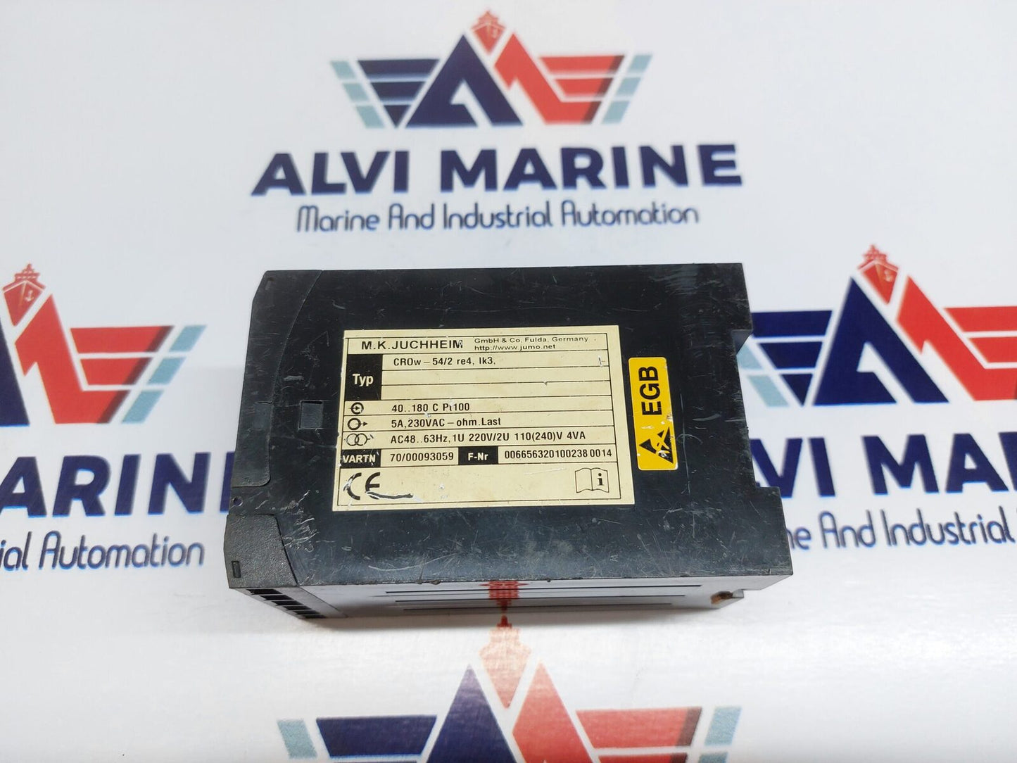 JUMO CROW-54/2 RE4, IK3 TEMPERATURE CONTROLLER