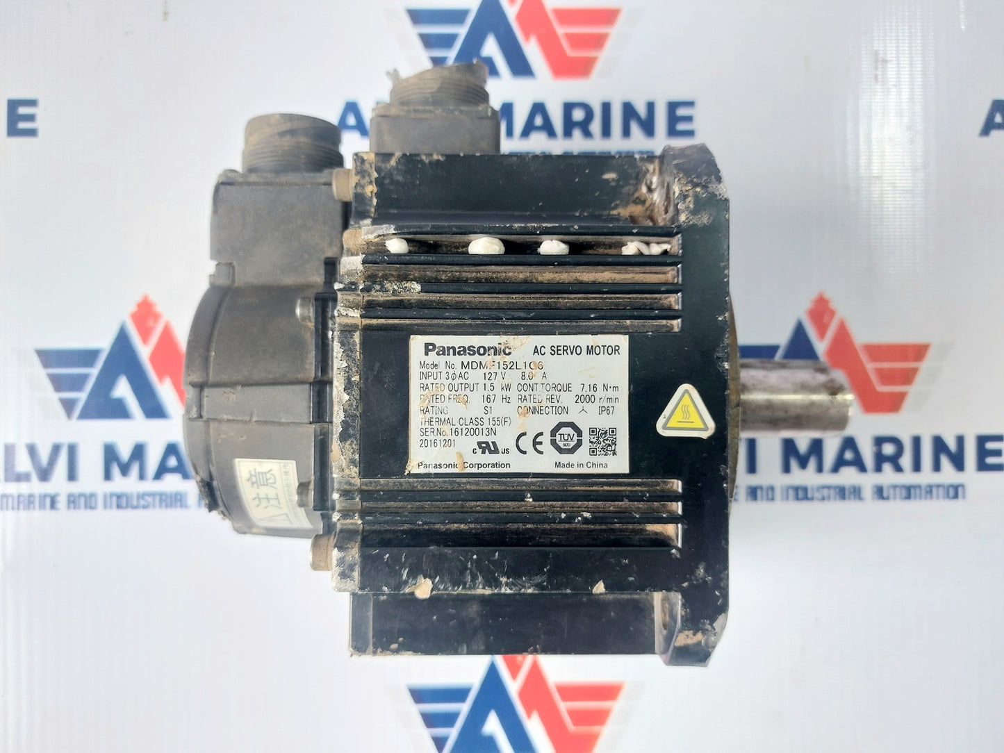 PANASONIC MDMF152L1G6 AC SERVO MOTOR (2)