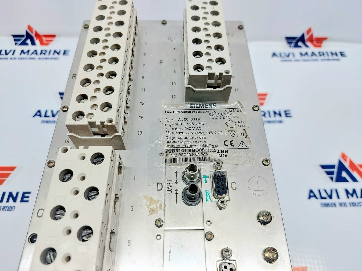 SIEMENS SIPROTEC 7SD6101-5BB09-1CA0/B LINE DIFFERENTIAL PROTECTION