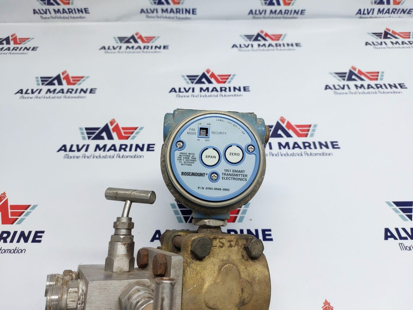 ROSEMOUNT 1151 SMART PRESSURE TRANSMITTER 1151DP5S12B1M4DF 0 TO 19050 MMWC