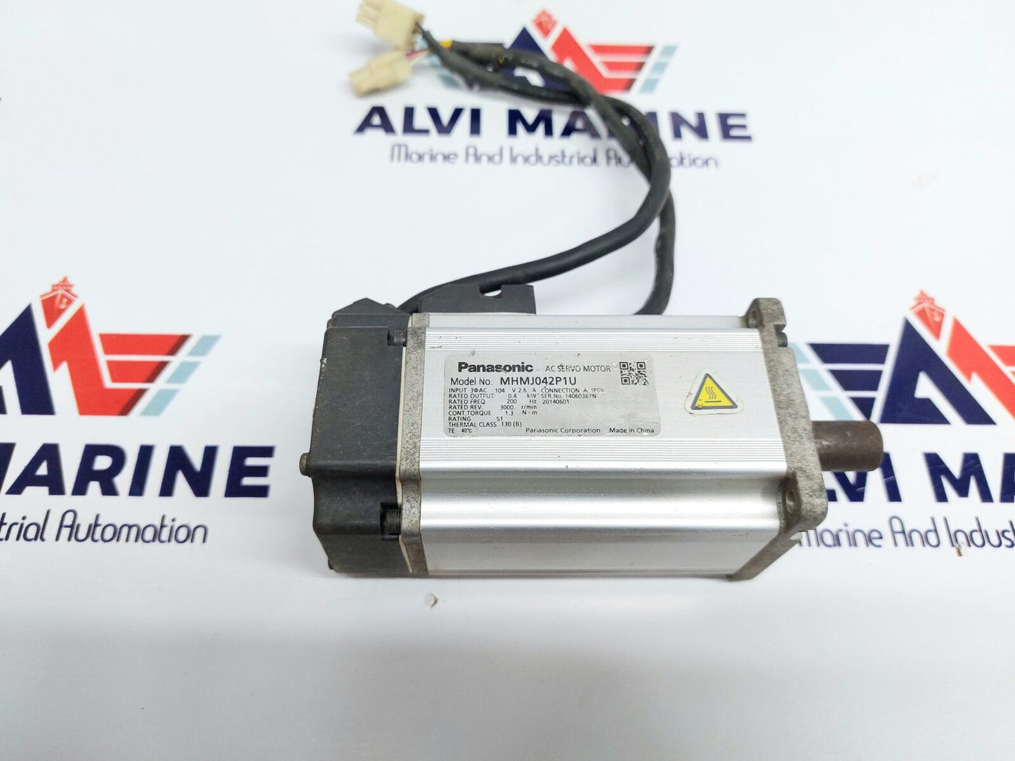 PANASONIC MHMJ042P14 AC SERVO MOTOR 3ØAC 104V 2 (3)
