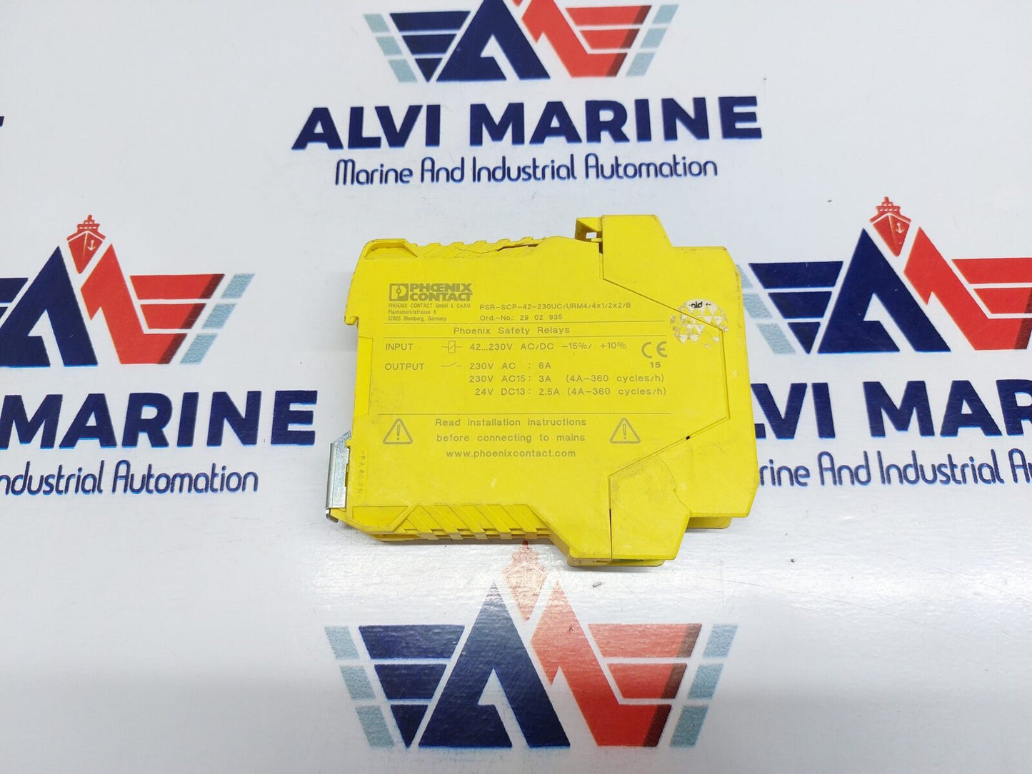 PHOENIX CONTACT PSR-SCP-42-230UC/URM4/4X1/2X2/B SAFETY RELAY 2902935