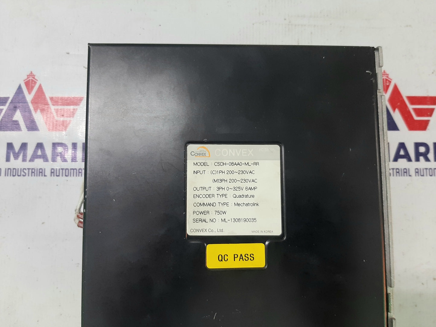 CONVEX CSDH-08AA0-ML-RR AC SERVO 750W (5)