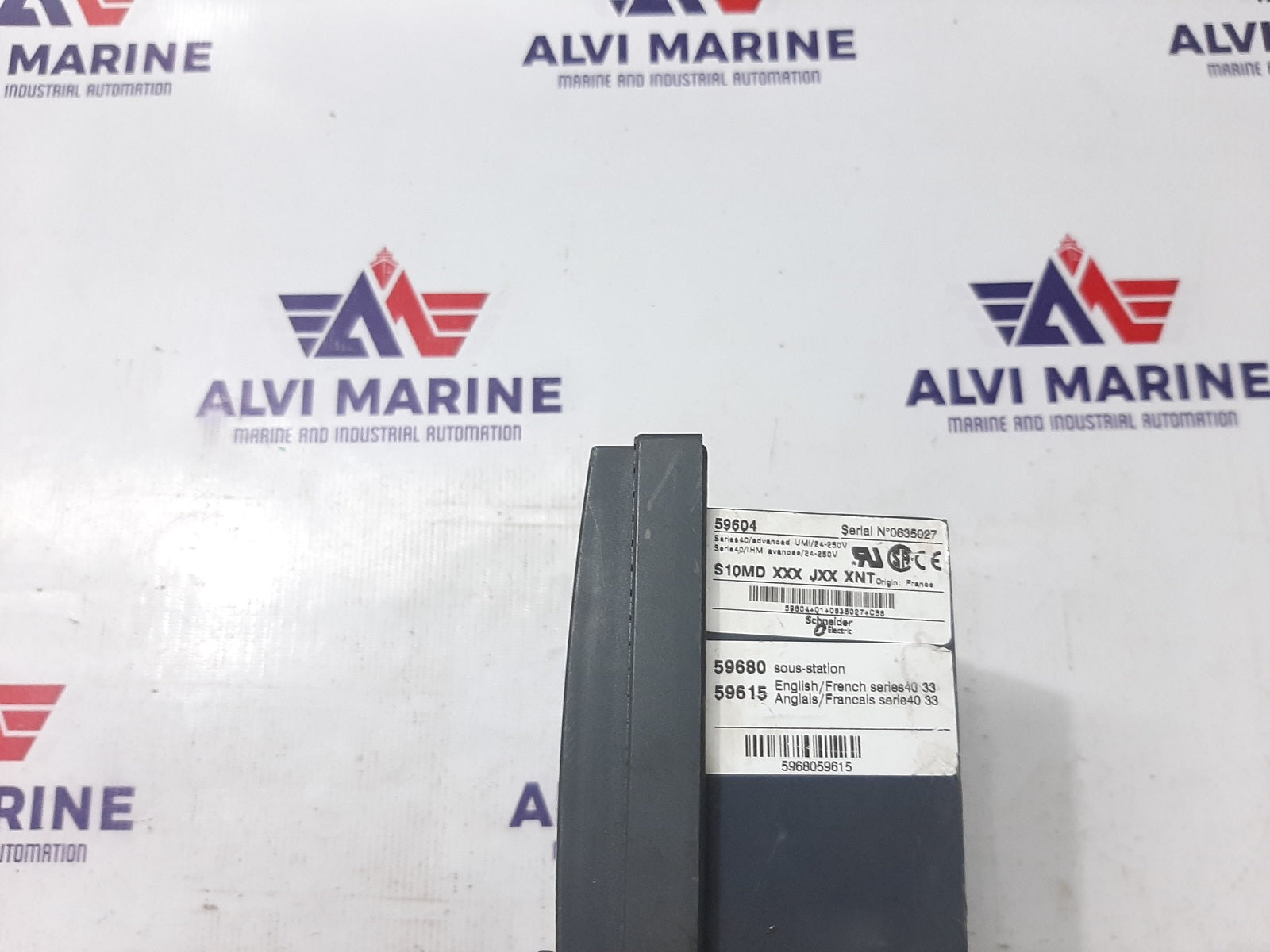 MERLIN GERIN SEPAM SERIES 40 S10MD XXX JXX XNT BASE UNIT 59604 (2)