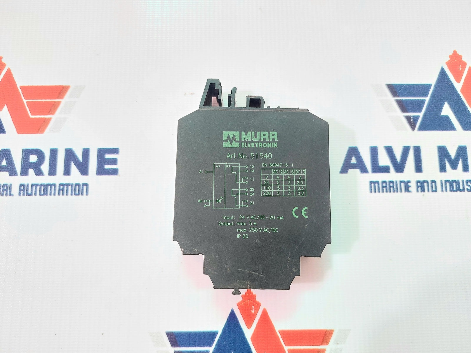 MURR ELEKTRONIK 51540 OUTPUT RELAY 24V ACDC-20MA (3)