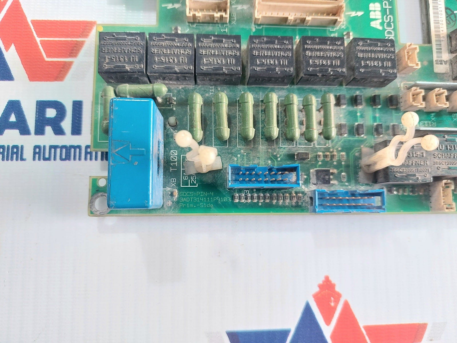 ABB SDCS-PIN-4 3ADT314111P4103 INTERFACE BOARD (3)
