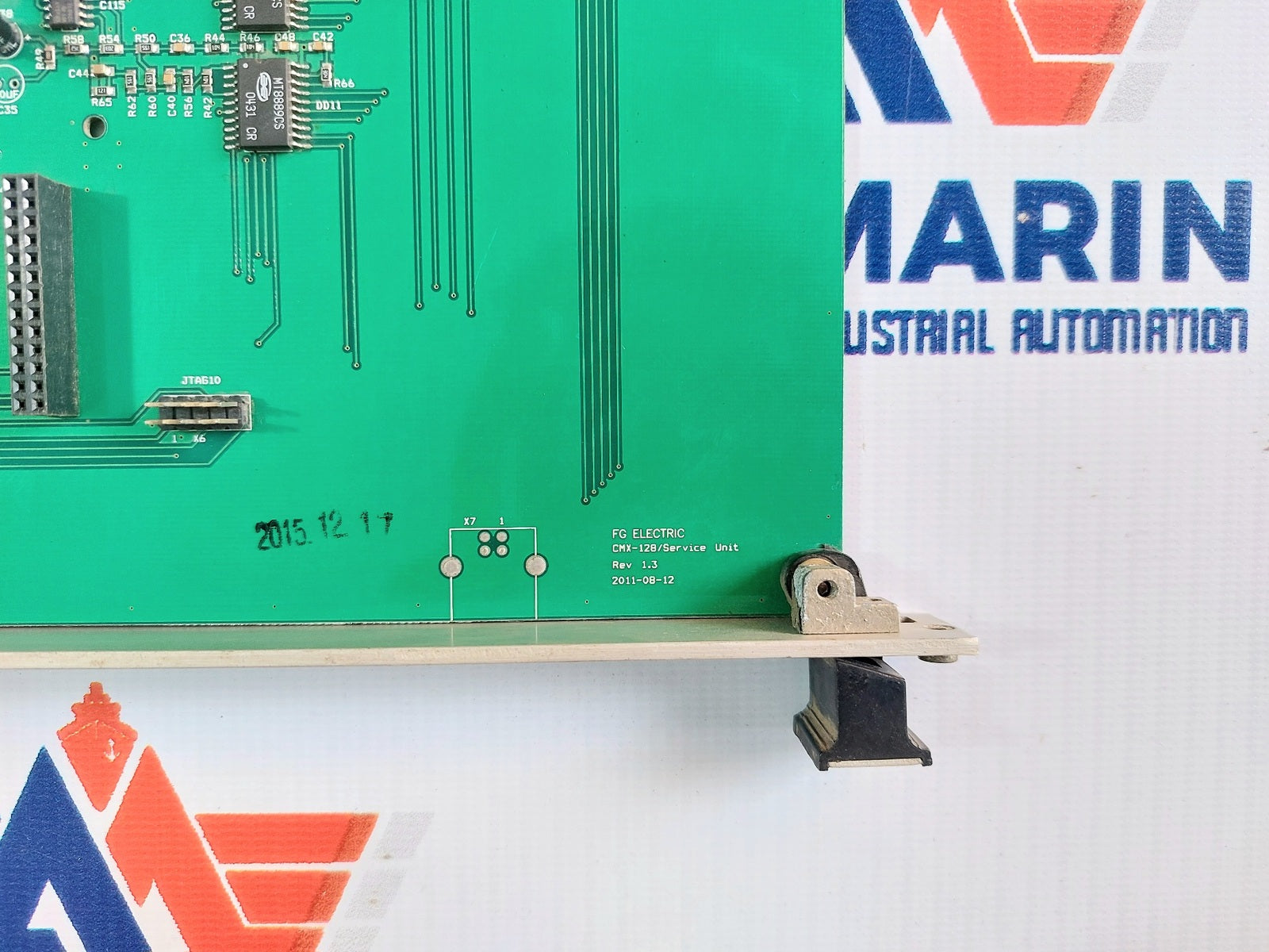 FG ELECTRIC CMX-128SERVICE UNIT PCB CARD REV 1 (2)