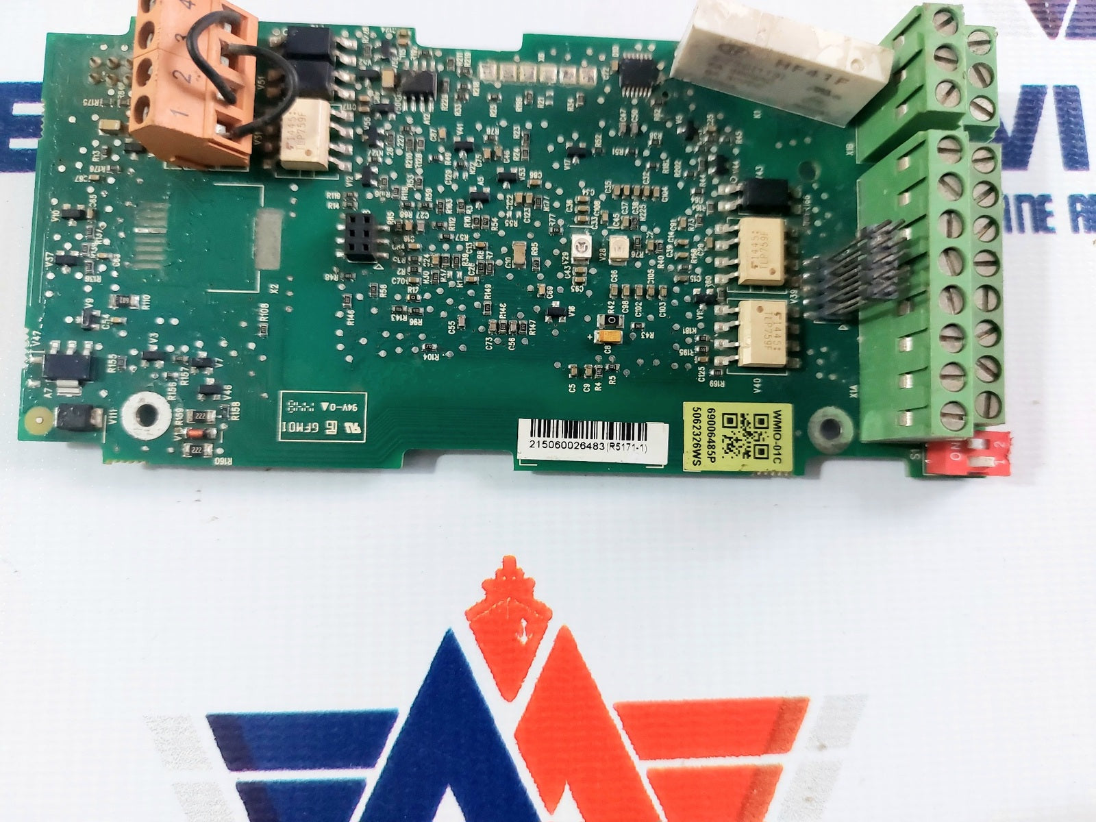 ABB 69004130 REV. F INVERTER MOTHERBOARD WMIO-01C (2)