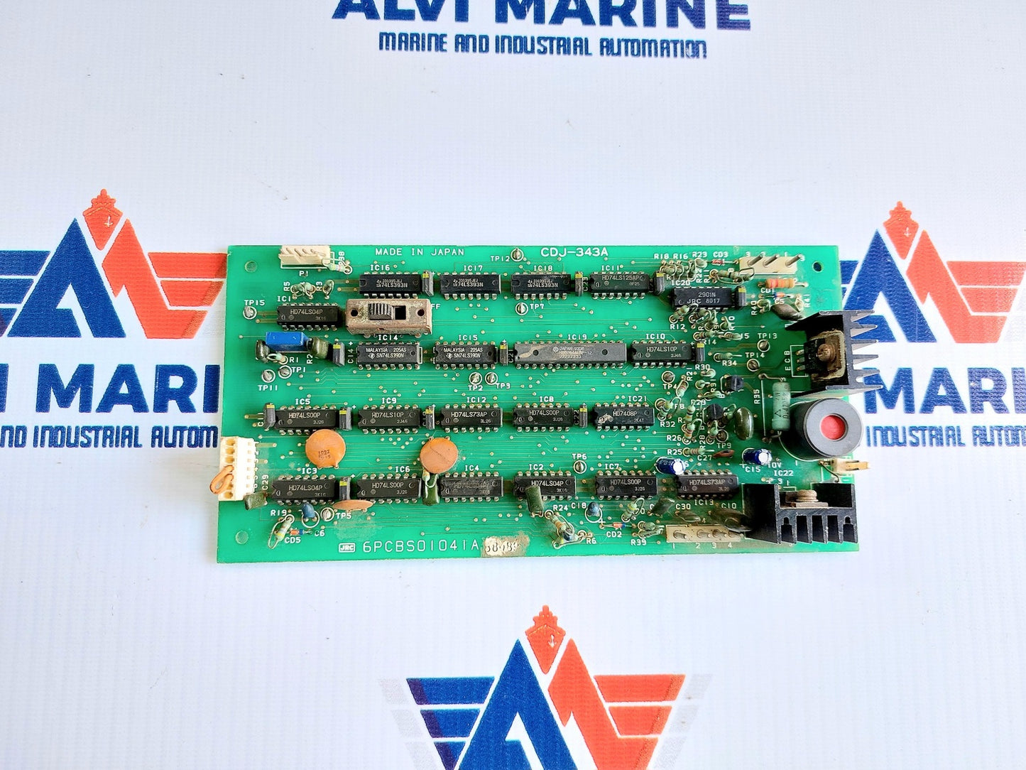 JRC CDJ-343A PCB CARD 6PCBS01041