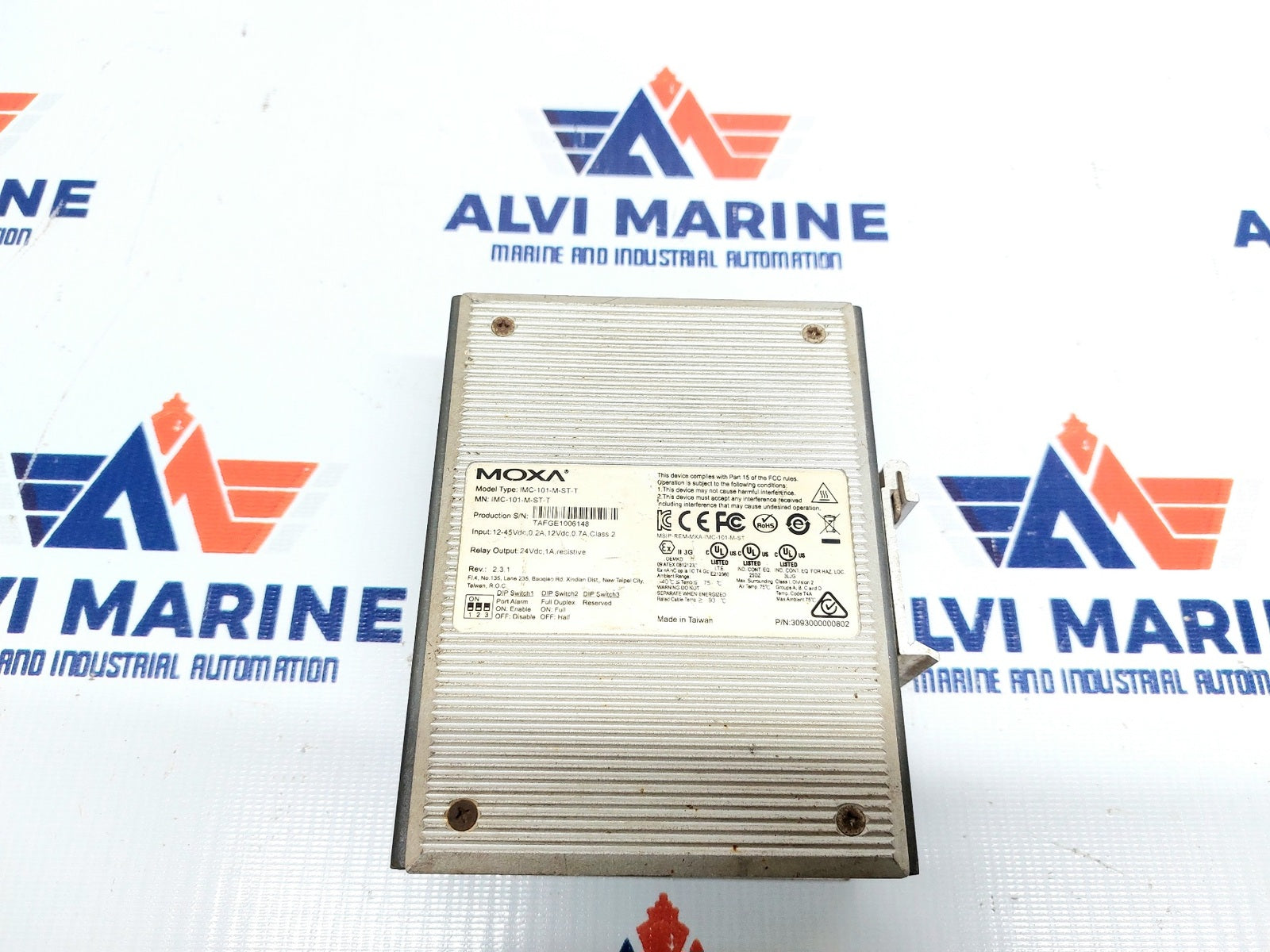 MOXA IMC-101-M-ST-T INDUSTRIAL MEDIA CONVERTER