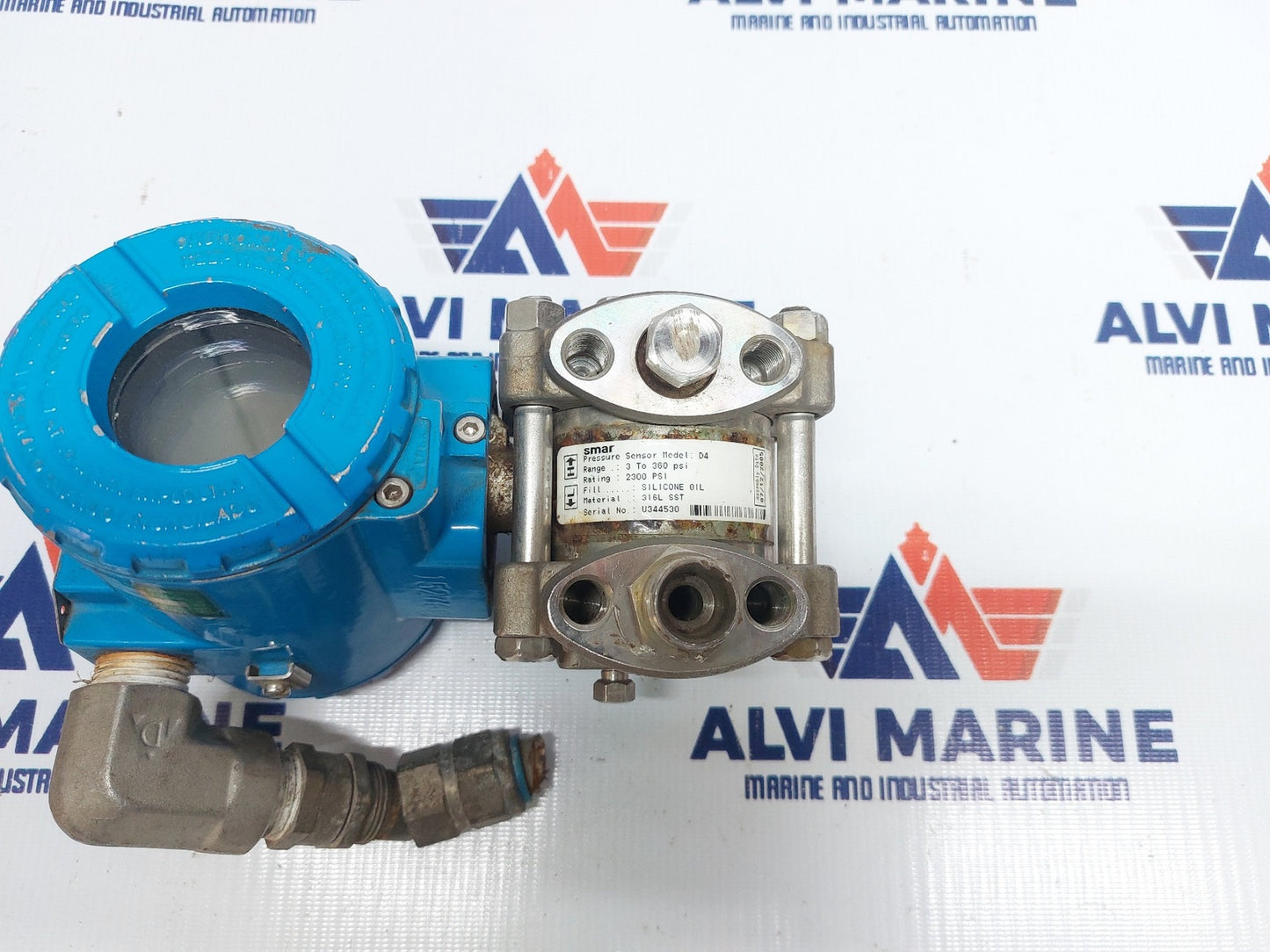 ROSEMOUNT SMAR LD301 PRESSURE TRANSMITTER WITH PRESSURE SENSOR MODEL D4 (4)