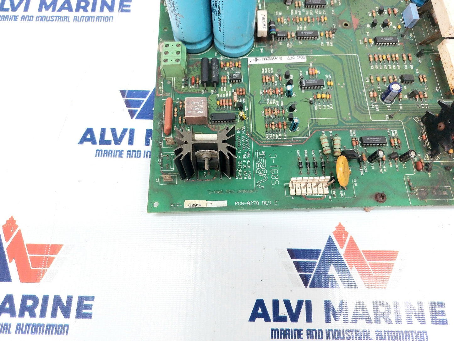 BEST POWER 5091-C PCP-0291F BOARD PCB ASSEMBLY PCN-0278 REV-C (3)