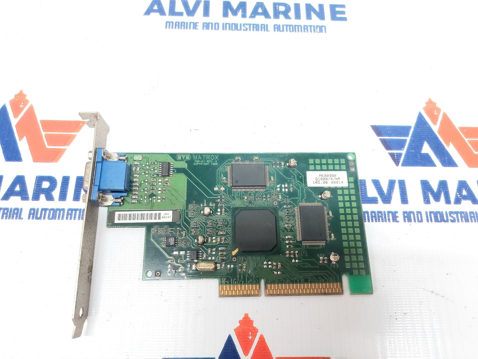 MATROX 790-01 REV A G100A4HP VGA VIDEO CARD (2)