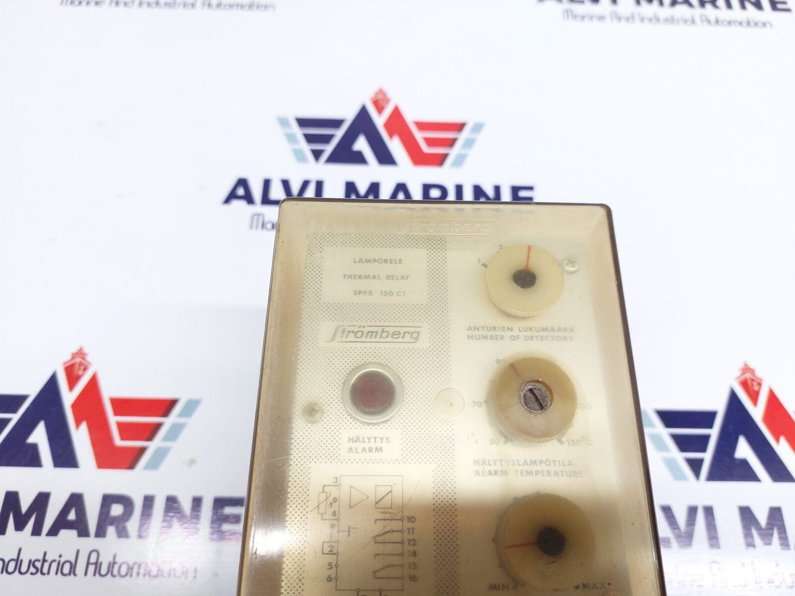 STROMBERG SPFR 150 C1 LAMPORELE THERMAL RELAY 220V 50-60HZ (3)