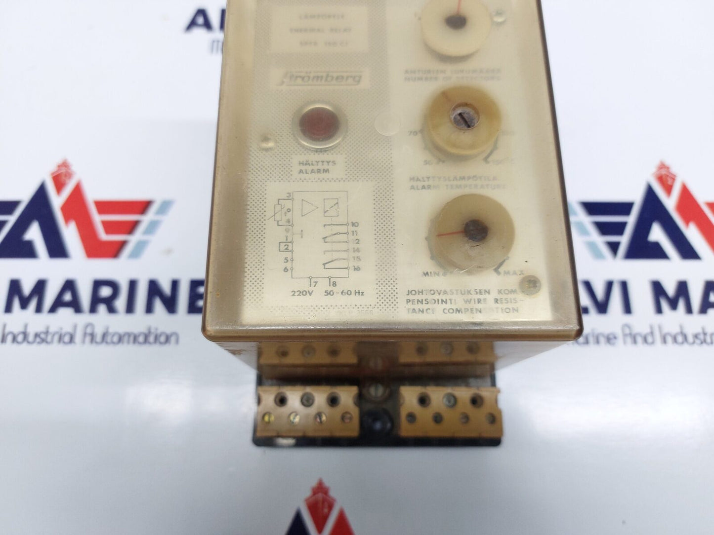 STROMBERG SPFR 150 C1 LAMPORELE THERMAL RELAY 220V 50-60HZ (4)