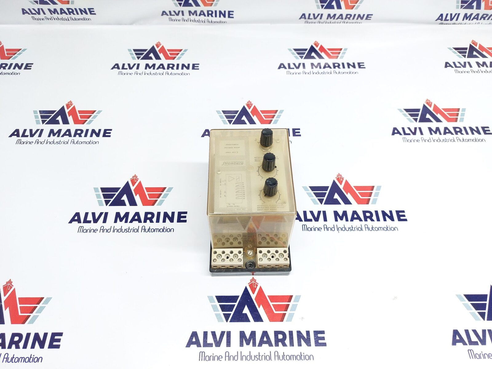 STROMBERG SPAU 40 C2 JANNITERELE VOLTAGE RELAY SPAU 40C2 (2)