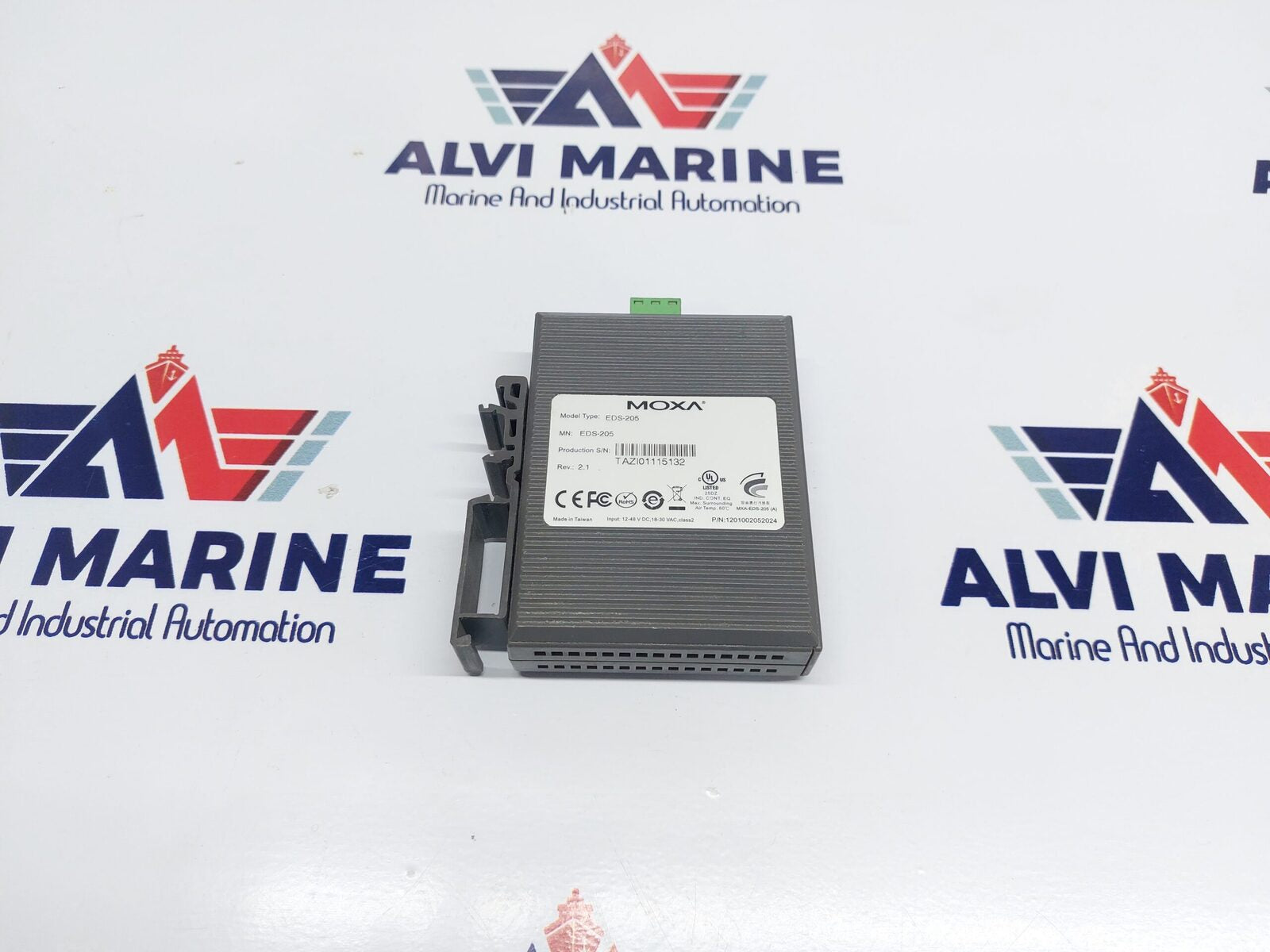 MOXA EDS-205 UNMANAGED INDUSTRIAL ETHERNET SWITCH 1201002052024 (3)