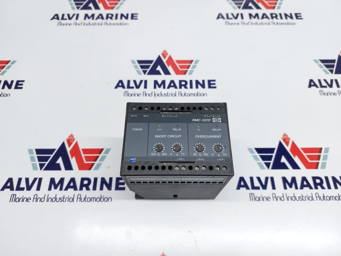 DEIF RMC-122D CURRENT SHORT CIRCUIT RELAY 100104340 40 (2)
