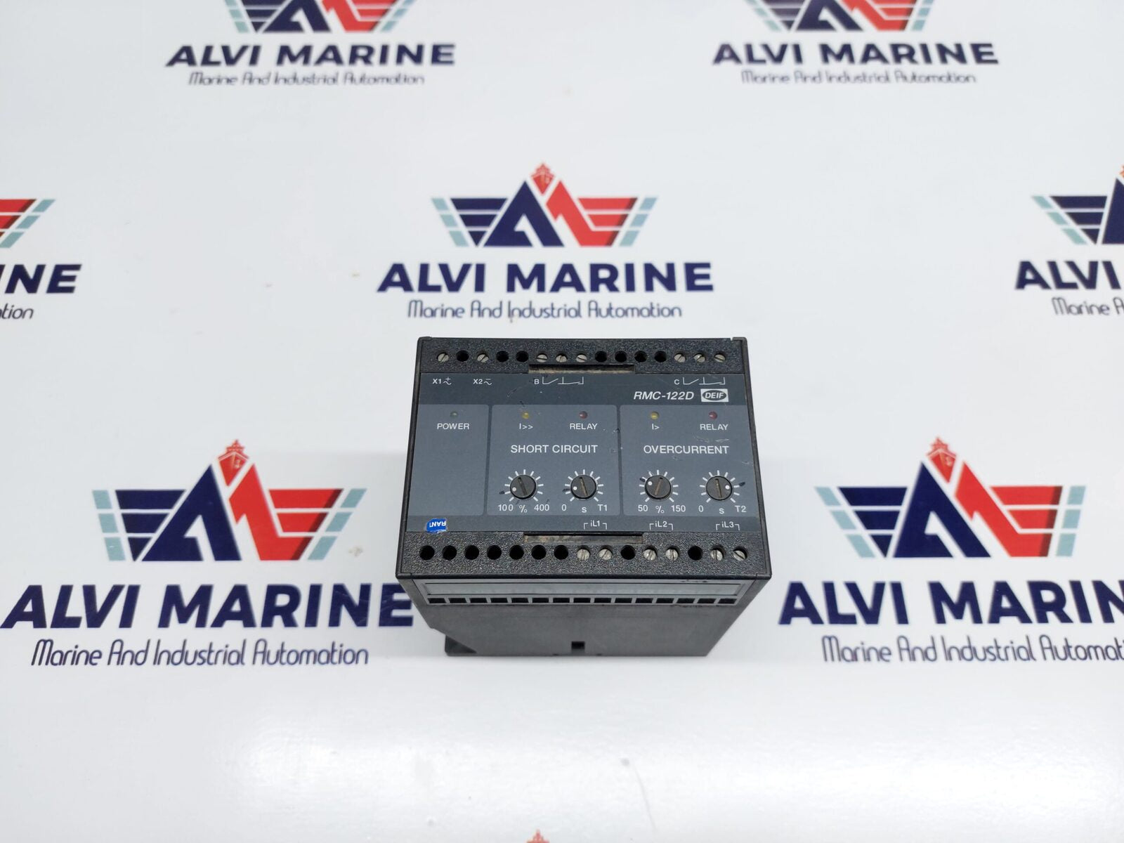 DEIF RMC-122D CURRENT SHORT CIRCUIT RELAY 100104340 40 (2)
