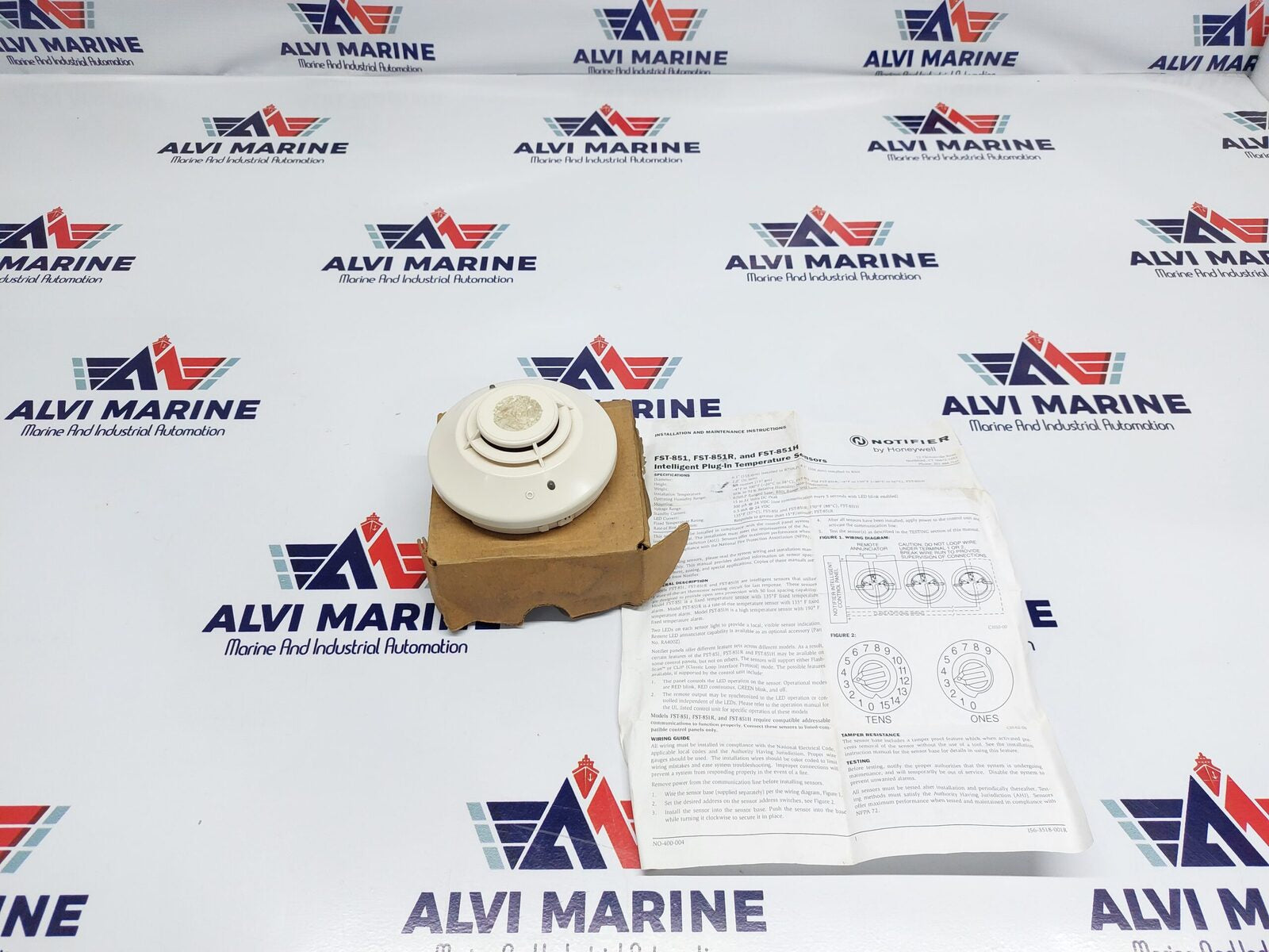 NOTIFIER FST-851H INTELLIGENT PLUF-IN HEAT DETECTOR (1)