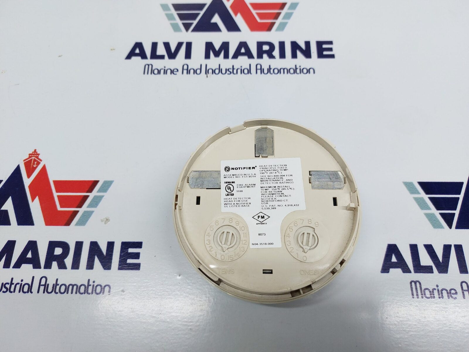 NOTIFIER FST-851H INTELLIGENT PLUF-IN HEAT DETECTOR (6)