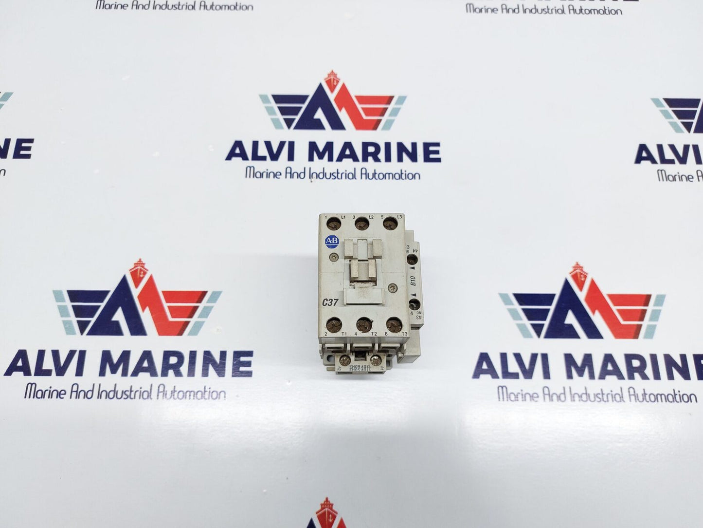 ALLEN-BRADLEY 100-C3700 SER C STARTER CONTACTOR (2)