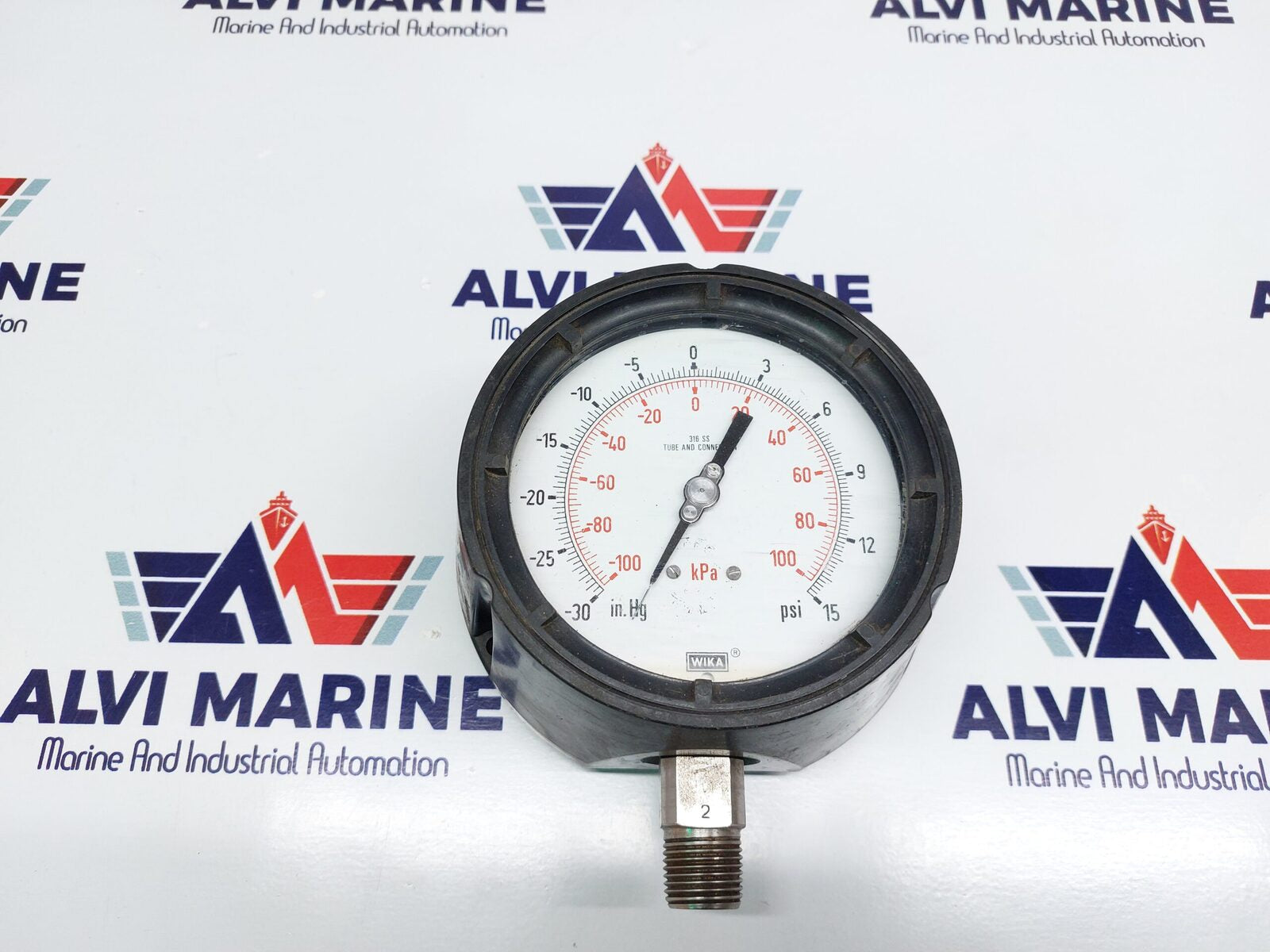 WIKA 316 SS PRESSURE GAUGE -100 – 100 KPA (2)