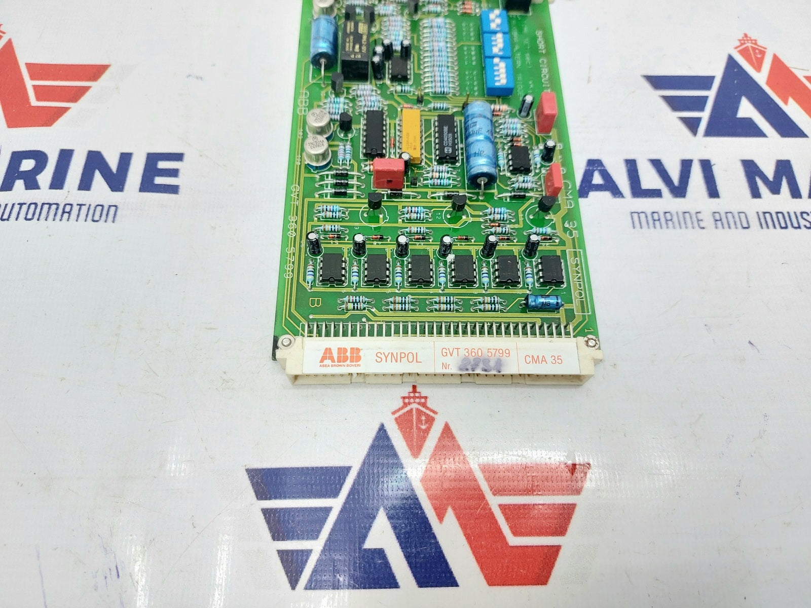 ABB CMA 35 SHORT CIRCUIT BOARD GVT 360 5799 (5)