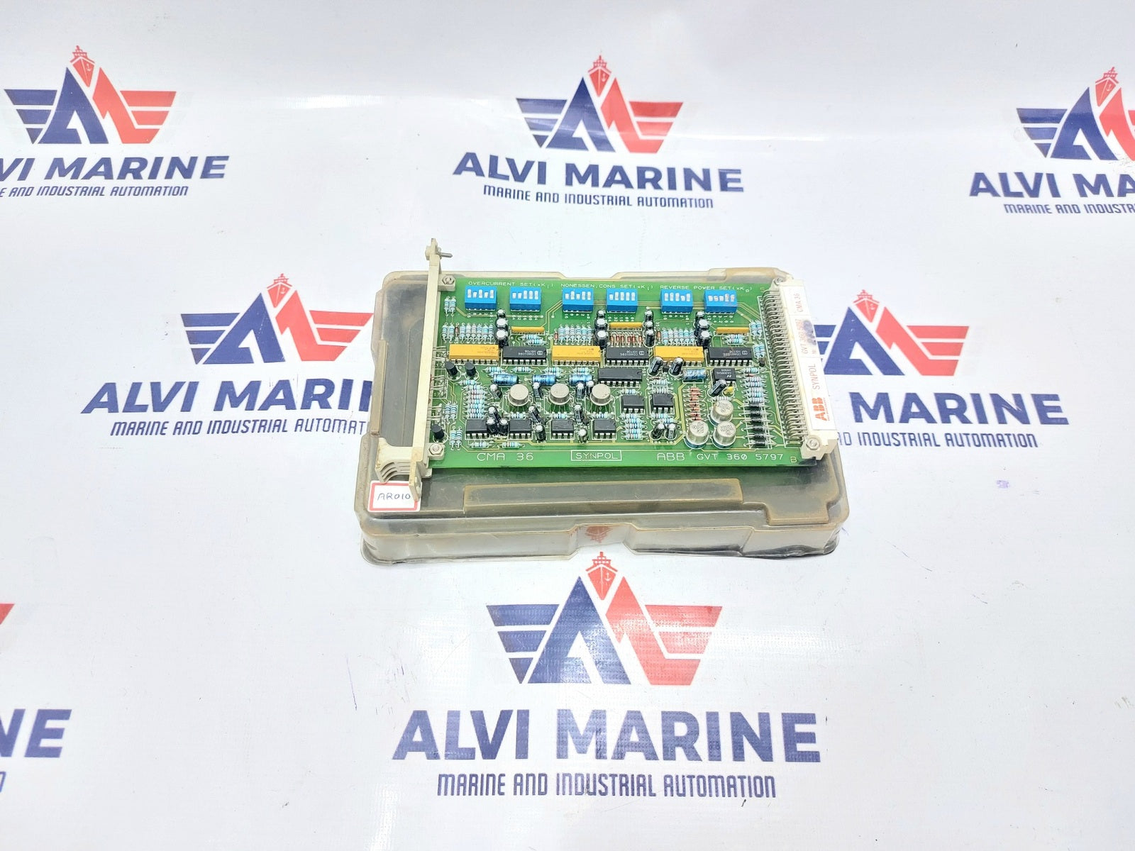 ABB CMA 36 GVT 360 5797 OVERCURRENT CONTROLLER BOARD (2)