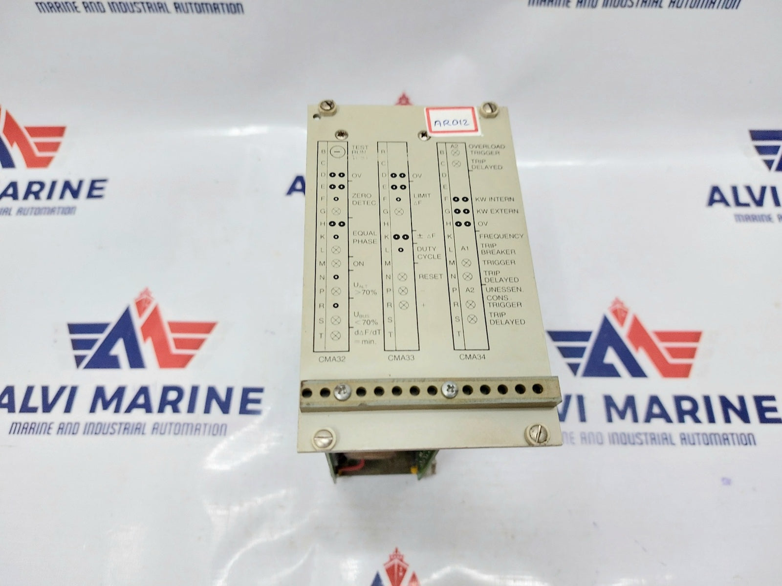ABB CMA 39-B GVT 360 8491 SYNCHRONIZER CARD 450VAC (2)