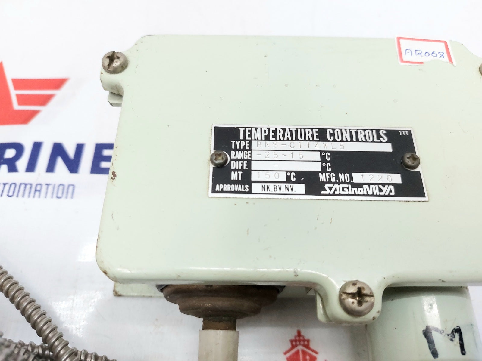 SAGINOMIYA BNS-C114WL5 PRESSURE CONTROLLER (2)