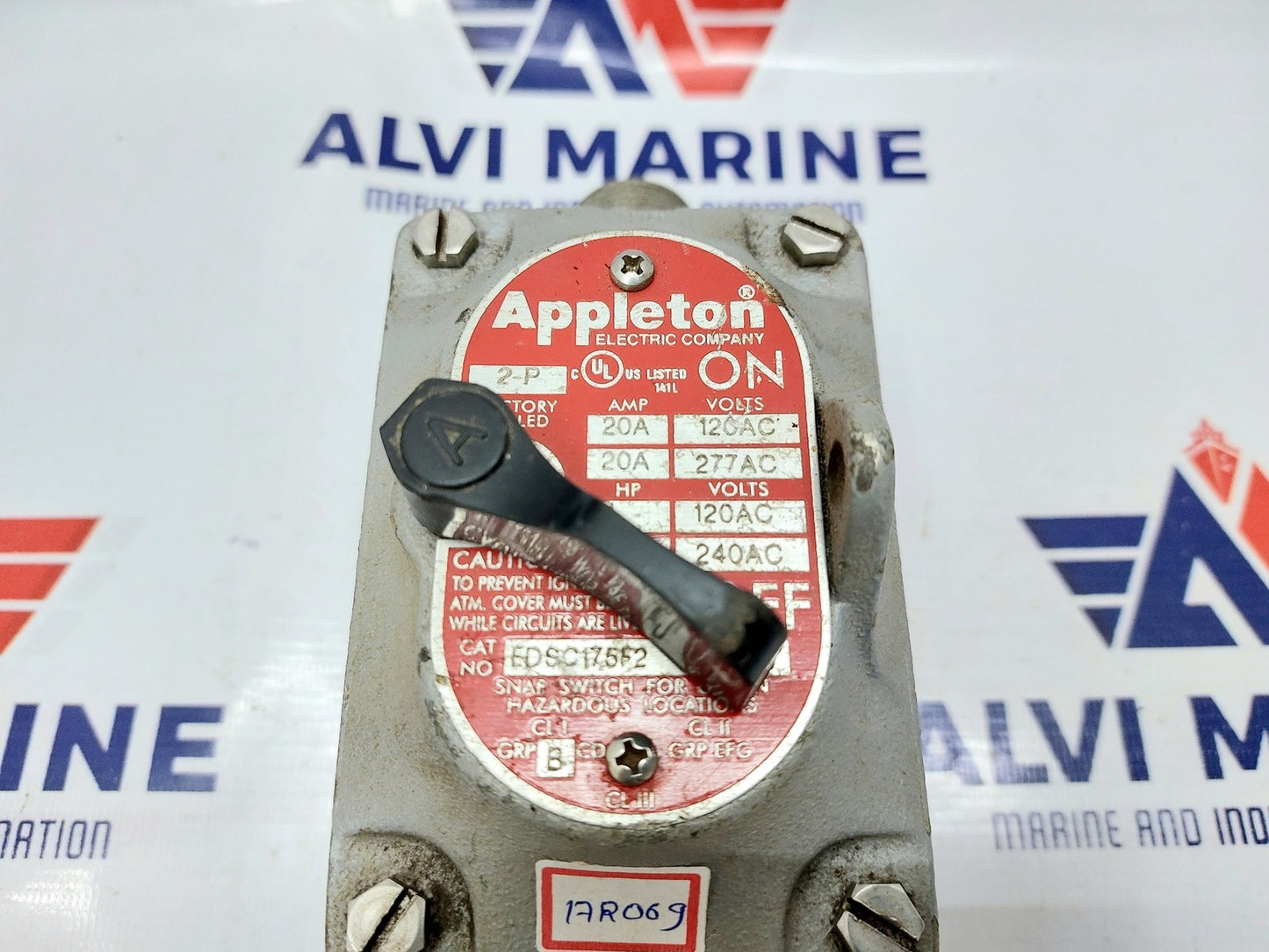 APPLETON EDSC175F2 TUMBLER SWITCH (2)