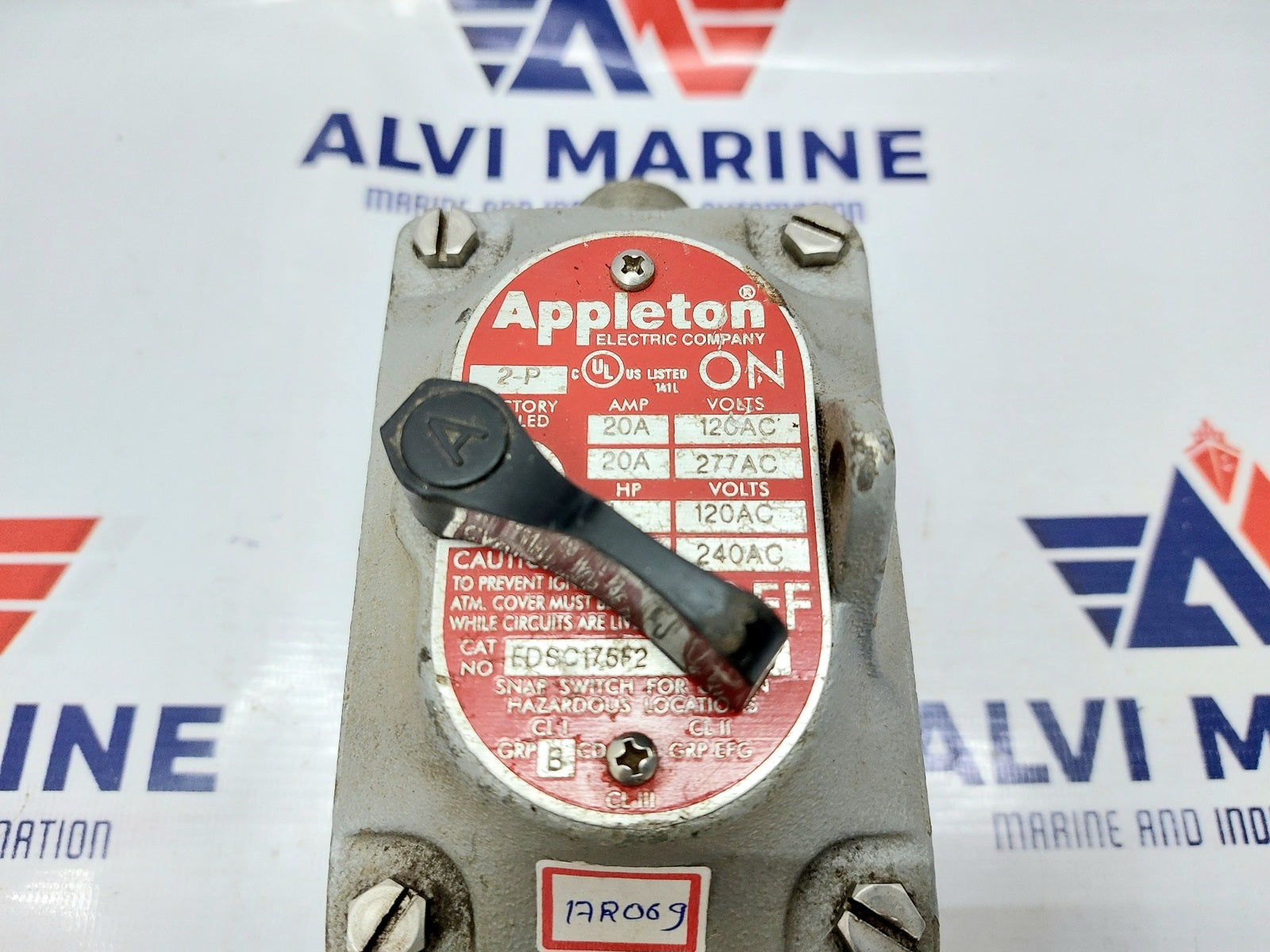 APPLETON EDSC175F2 TUMBLER SWITCH (2)