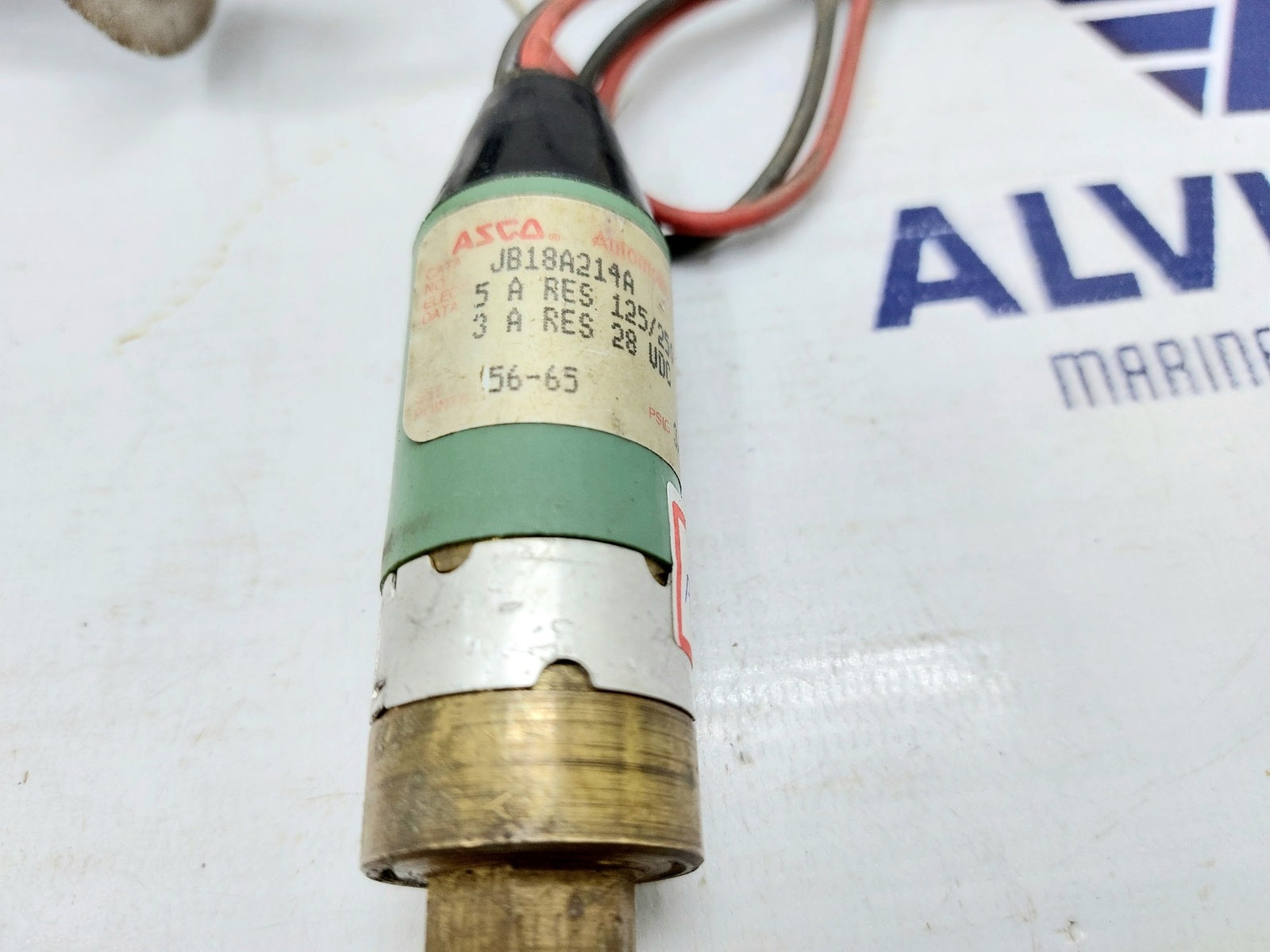 ASCO JB18A214A MINIATURE PRESSURE SWITCH