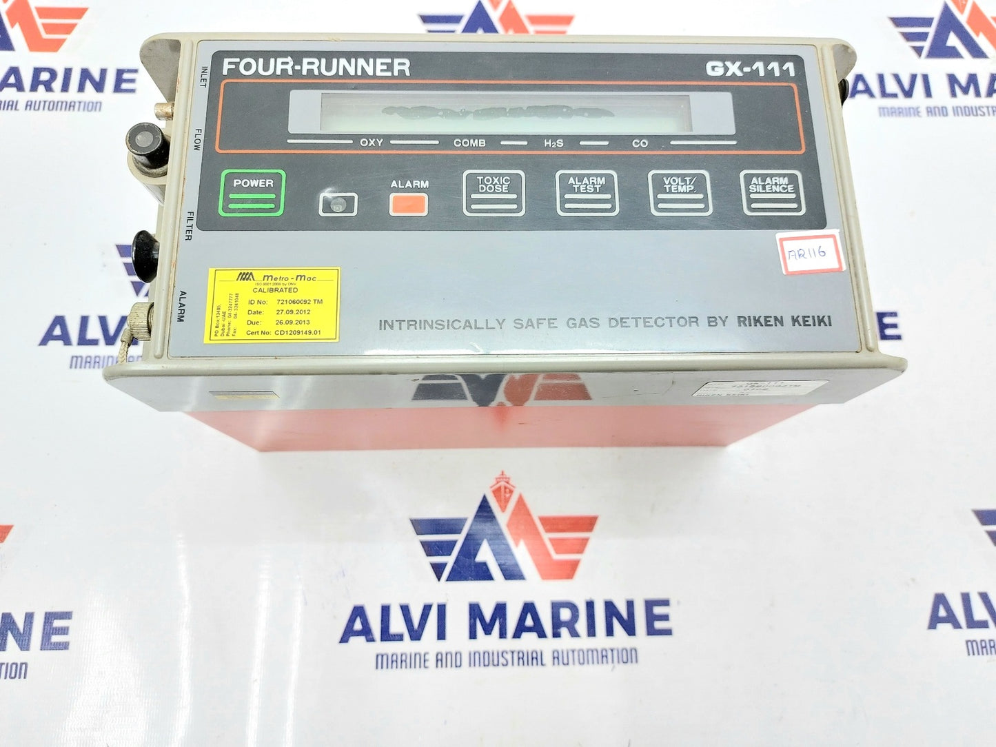 RIKEN KEIKI GX-111 FOUR-RUNNER SAFE GAS DETECTOR (2)