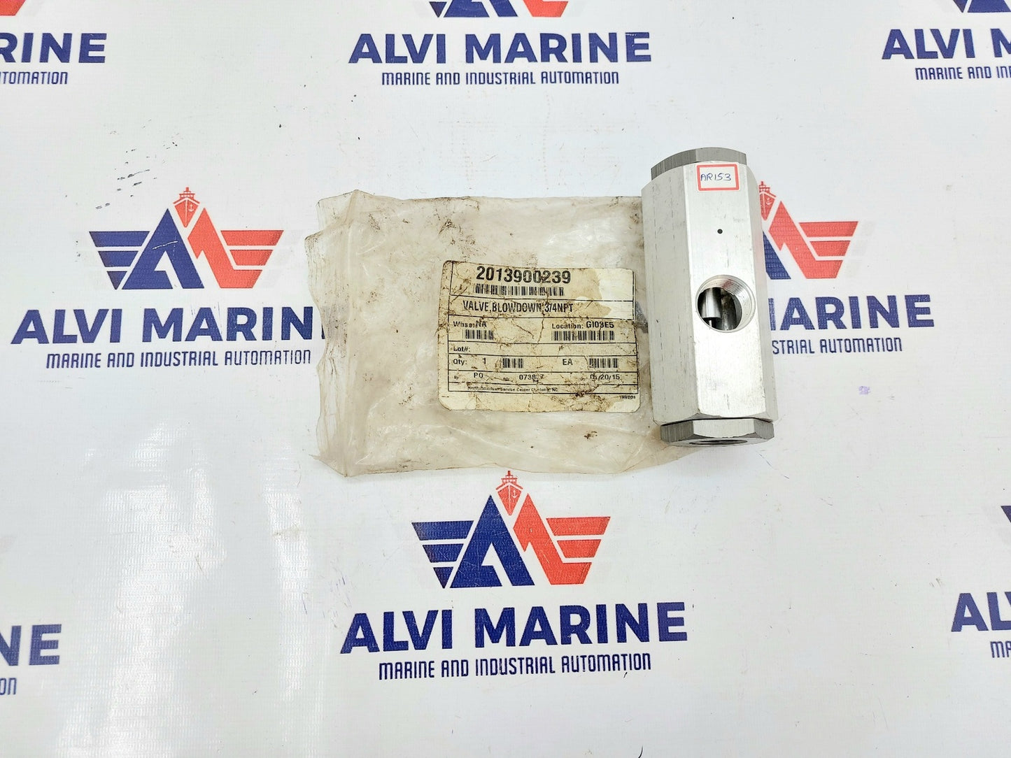 QUINCY 2013900239 BLOWDOWN VALVE 34 NPT (1)