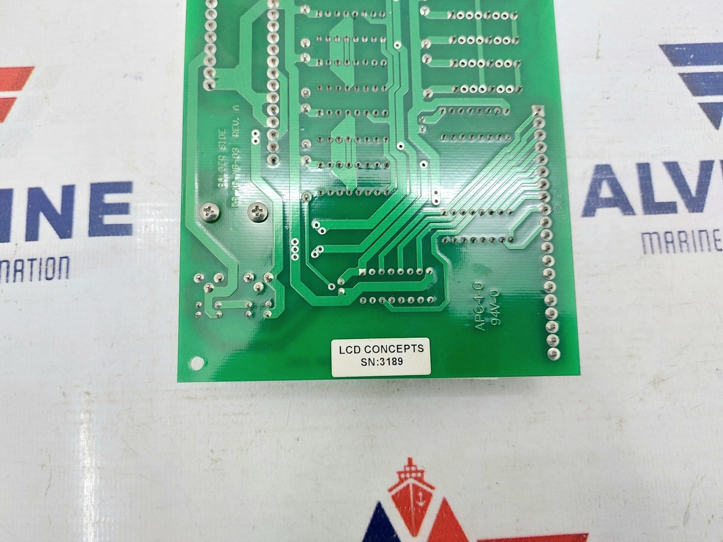 ROYAL SERVICE RS-1P-MB-03 REV. A RELAY BOARD LCD CONCEPTS (5)